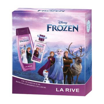 Pachet Frozen Apa de parfum 50ml+ Gel de dus 2in1 250ml, La Rive