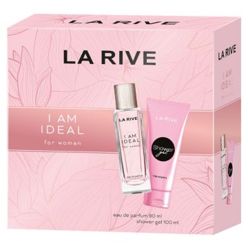 Pachet I am Ideal Apa de parfum 90ml+ Gel de dus 100ml, La Rive