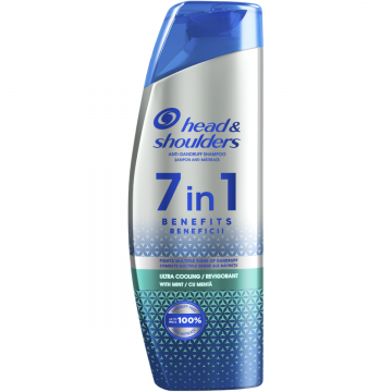 Sampon 7 in 1 Ultra Cooling Mint, 270ml, Head & Shoulders