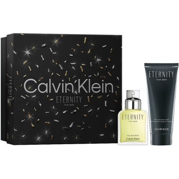 Set cadou Calvin Klein Eternity for Men, Apa de Toaleta, 50 ml + Gel de dus, 100 ml