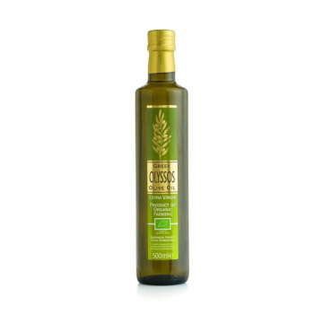 Ulei Eco de masline extravirgin Olyssos, 500ml, Creta Oil