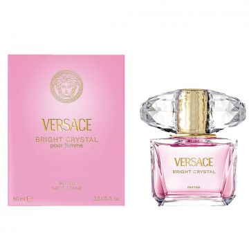 Versace Bright Crystal Parfum, Femei (Gramaj: 90 ml)