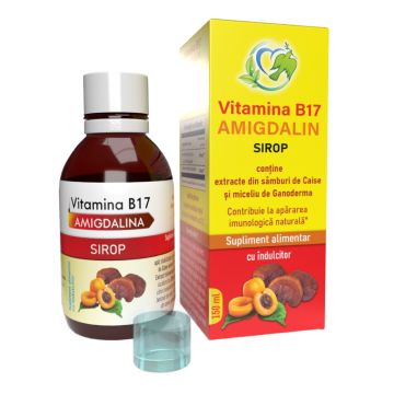 Vitamina B17 Amigdalina sirop, 150 ml, Justin Pharma