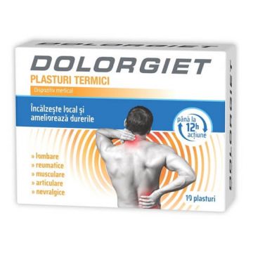 Zdrovit Dolorgiet plasturi termici 10 bucati