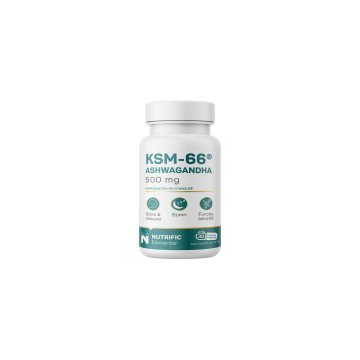 Ashwagandha ksm66 500mg 30buc NUTRIFIC