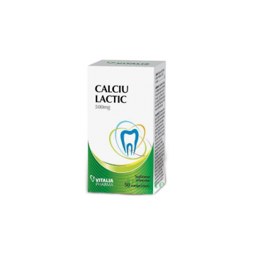 Calciu lactic  50cpr VITALIA