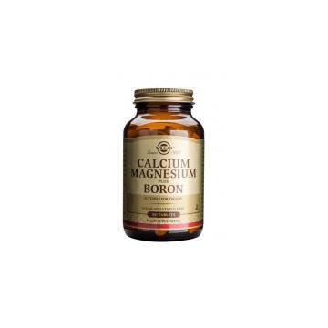 Calcium magnesium plus boron 100tbl SOLGAR