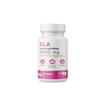 Cla 1000mg - ulei de sofranel 90cps NUTRIFIC