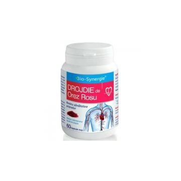 Drojdie de orez rosu cu vitamina b1 60cps BIO-SYNERGIE