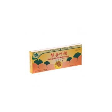 Fiole cu extract de ginkgo biloba 10ml 10buc YONG KANG