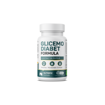 Glicemo Diabet Formula cu propolis 60buc NUTRIFIC