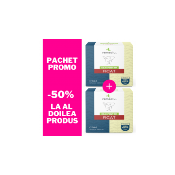 Pachet 2 ceaiuri pentru ficat -50% la al doilea produs 100gr REMEDIU