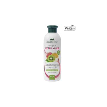 Sampon volum cu citrice, kiwi, mar  400ml COSMETIC PLANT