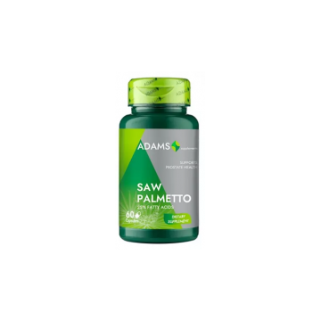 Saw palmetto 500mg 1+1 gratis 60cps ADAMS SUPPLEMENTS