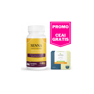 Senna - laxativ natural 60cps NUTRIFIC