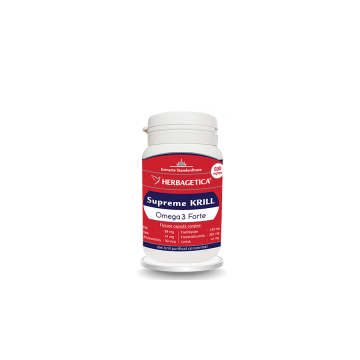 Supreme krill omega 3 forte 30cps HERBAGETICA