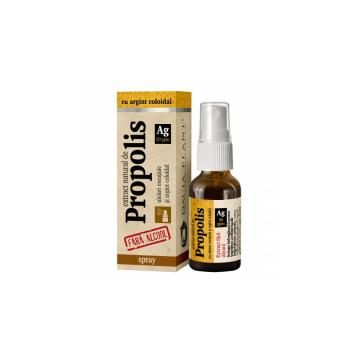 Tinctura de propolis cu argint coloidal fara alcool spray 20ml DACIA PLANT