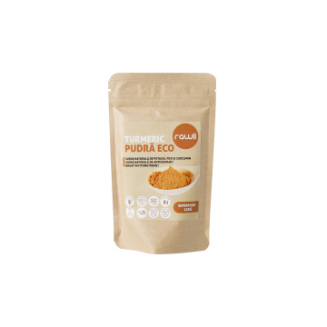 Turmeric pudra eco 125gr RAWLI