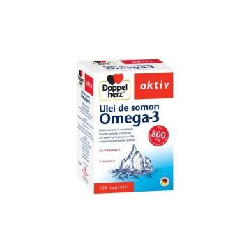 Ulei de somon omega 3 120cps DOPPEL HERZ