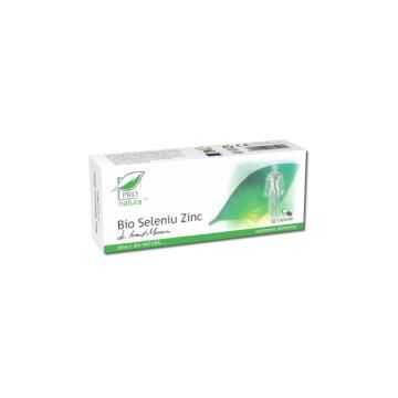 Bio seleniu zinc 30cps PRO NATURA