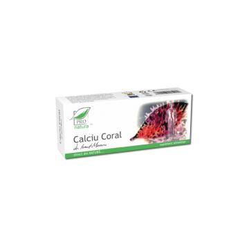 Calciu coral 30cps PRO NATURA