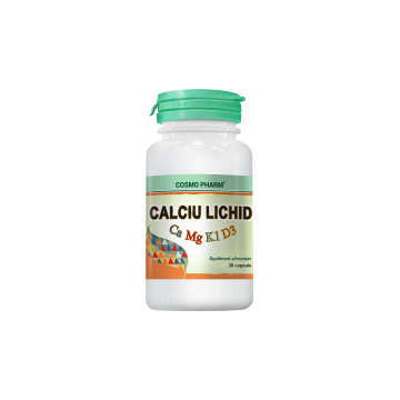 Calciu lichid 30cps COSMOPHARM