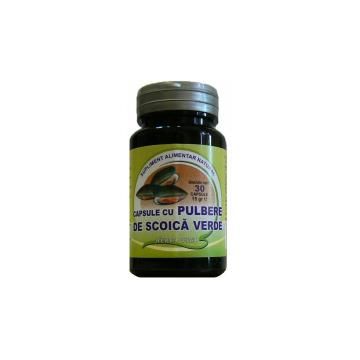 Capsule cu pulbere de scoica verde 30cps HERBALSANA