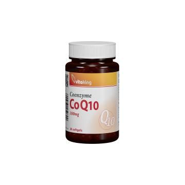 Coenzima q10 naturala 100mg 30cps VITAKING