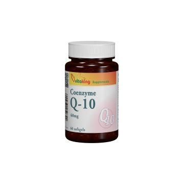 Coenzima q10 naturala 60mg 60cps VITAKING