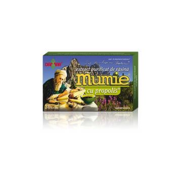 Extract de rasina mumie cu propolis-tablete 30tbl DAMAR