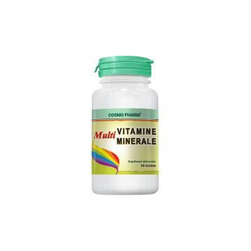 Multivitamine multiminerale 30tbl COSMOPHARM