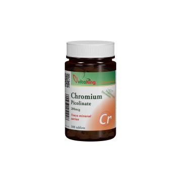 Picolinat de crom 200mcg 100cpr VITAKING