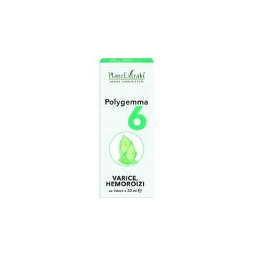 Polygemma 6 - varice, hemoroizi 50ml PLANTEXTRAKT