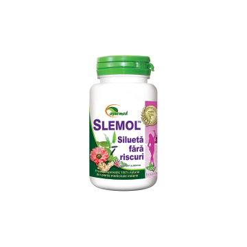 Slemol, silueta fara riscuri 120tbl AYURMED