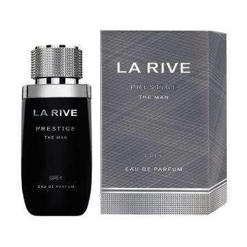 Apa de parfum pentru barbati Prestige The Man Grey, 75ml, La Rive