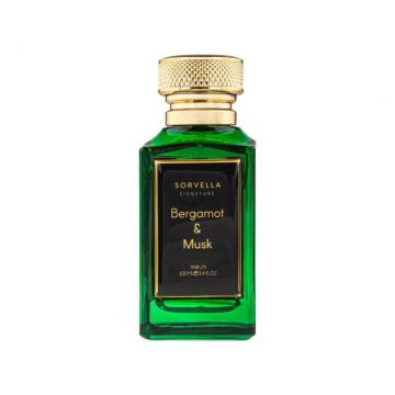 Apa de parfum Signature Bergamot & Musk, 100ml, Sorvella