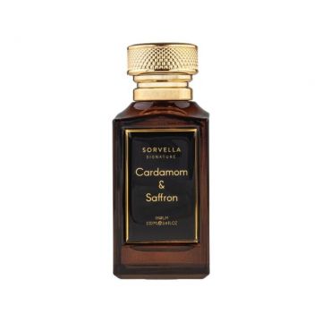 Apa de parfum Signature Cardamom & Saffron, 100ml, Sorvella