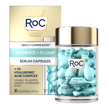 Capsule Multi Correxion Hydrate + Plump, 30 bucati, RoC Skincare