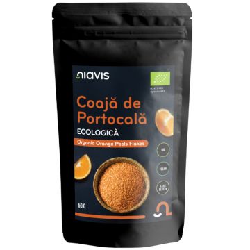 Coaja de portocala ecologica, 50g, Niavis