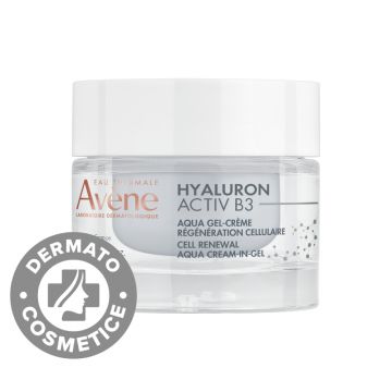 Crema pentru regenerare celulara Aqua-gel Hyaluron Activ B3, 50ml, Avene