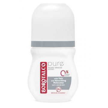 Deodorant roll-on Pure, 50ml, Borotalco