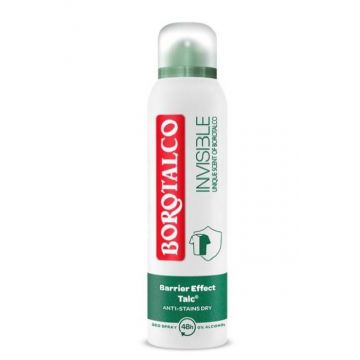 Deodorant spray Invisible Original, 150ml, Borotalco