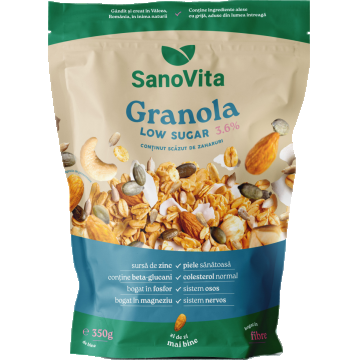 Granola Low Sugar, 350g, SanoVita