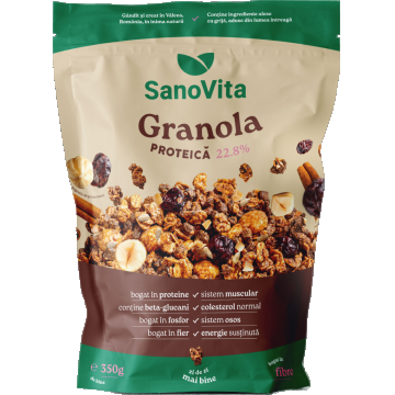 Granola Proteica, 350g, SanoVita