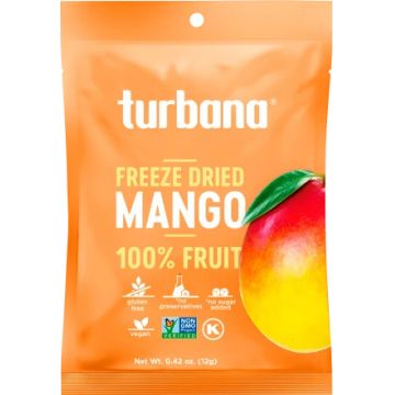 Mango liofilizat deshidratat, 12g, Turbana