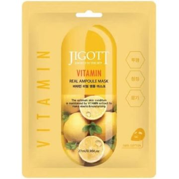 Masca Real Ampoule Mask Vitamin, 27ml, Jigott