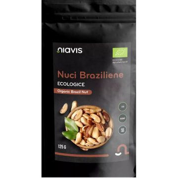 Nuci braziliene ecologice, 125g, Niavis