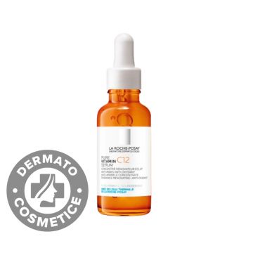 Ser cu vitamina C 12% pura cu eficacitate antirid, 30ml, La Roche-Posay