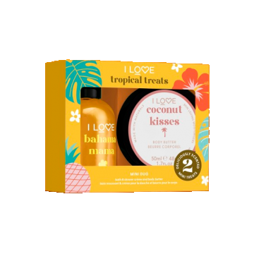 Set Mini Box Tropical Treats, 1 bucata, I Love Cosmetics