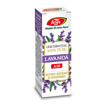 Ulei esential de Lavanda, 10 ml, Fares